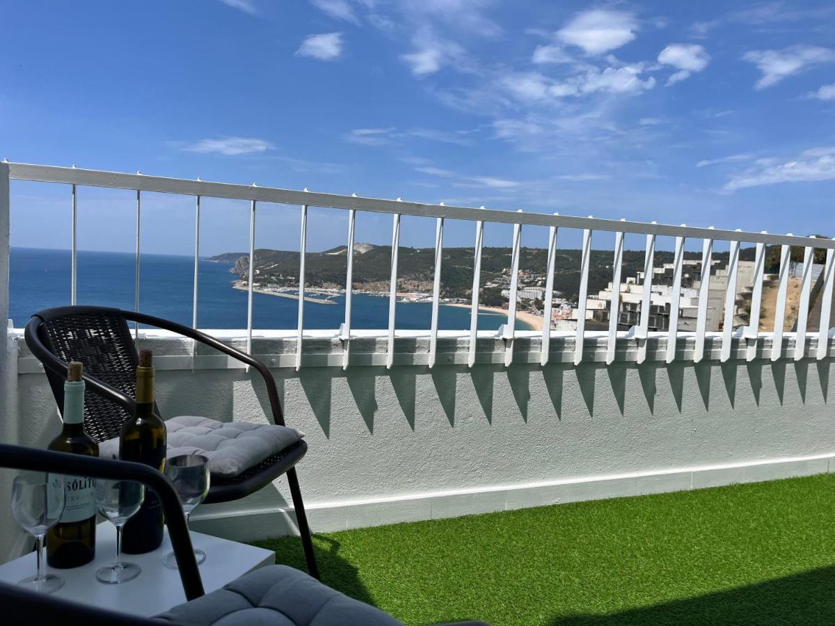 Axenic Retreat - Panoramic Ocean View, Sleeps 4, Ensuite Bathroom, New Redesign Sesimbra Dış mekan fotoğraf